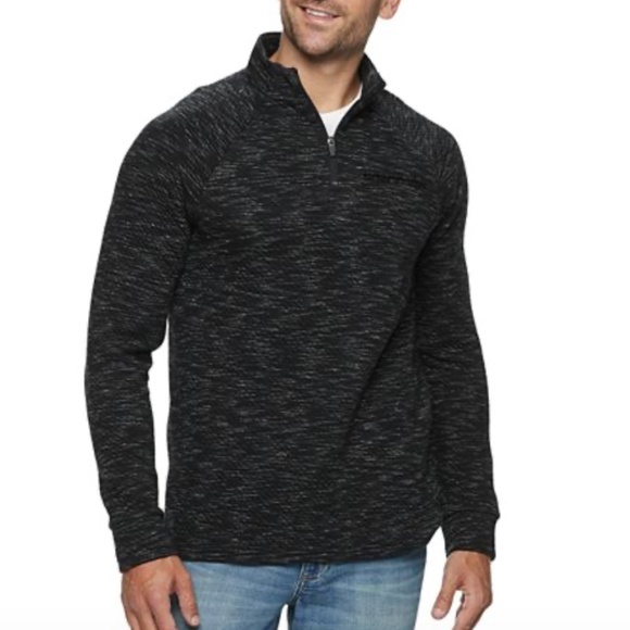 Marc Anthony Other - NWT men’s black gray sweater Size XL slim fit